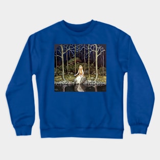 Princess in the Forest - John Bauer Crewneck Sweatshirt